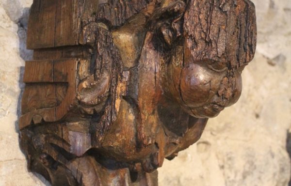 Early Period Oak 15th Century Cherub