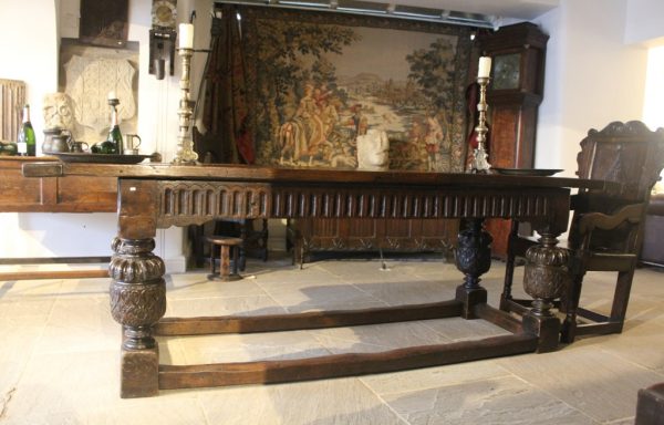 Period Oak Elizabethan Refectory Table
