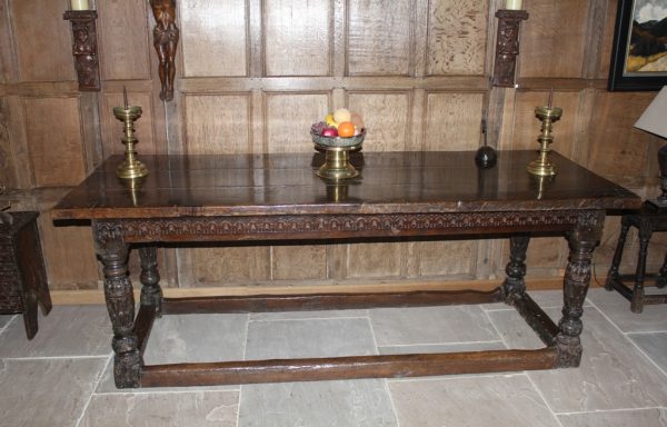 Superb Tudor Period Oak Table