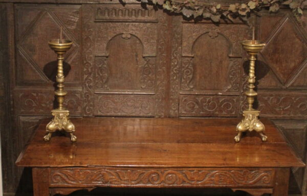 Charles I Period Oak Side / Alter Table