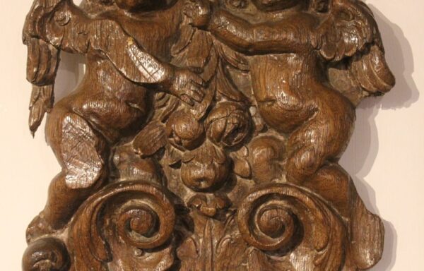 Early 17th Century Cherub Carving